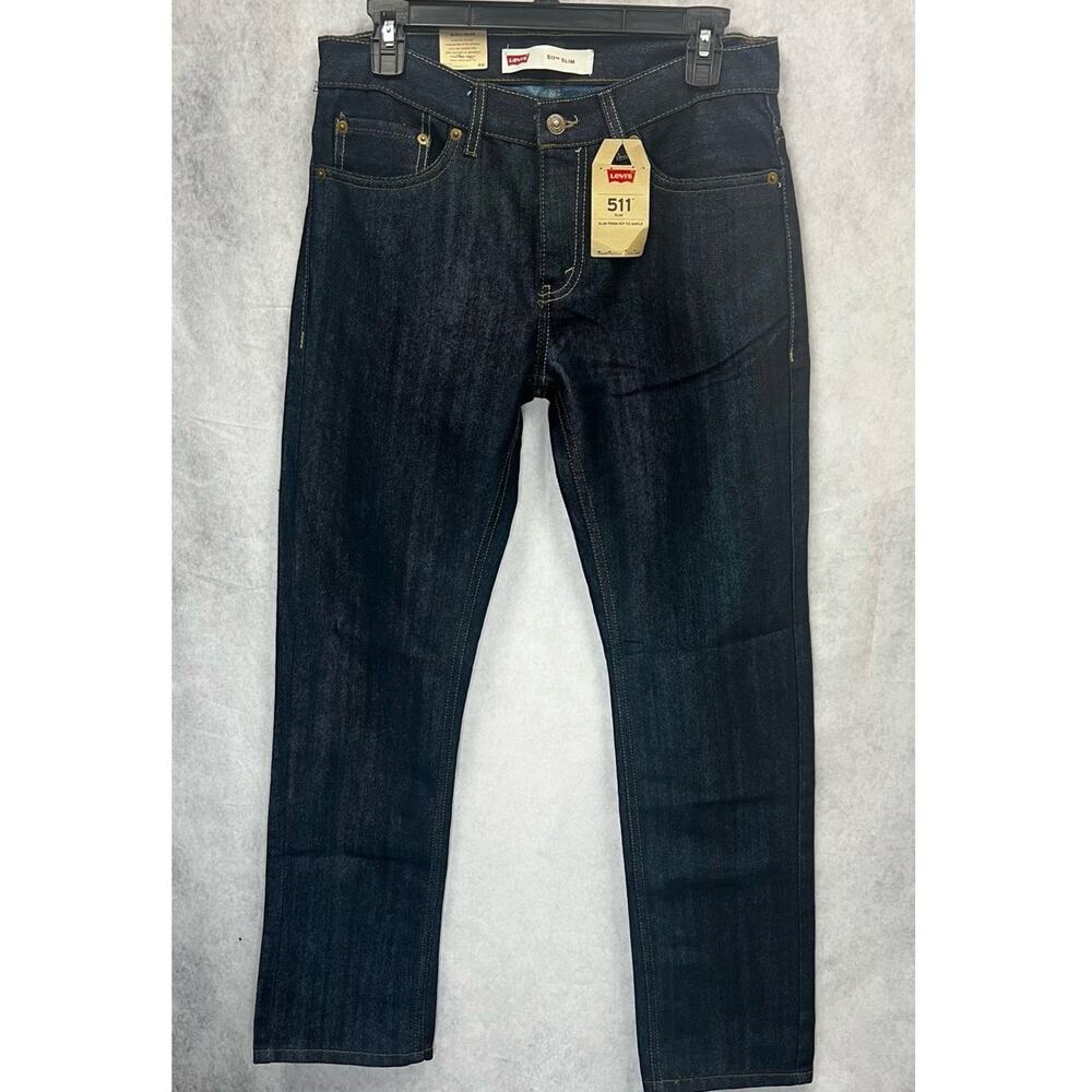 Levi’s 511 Jeans Slim Fit Youth Slim from Hip to Ankle Dark Navy Size 18 29x29